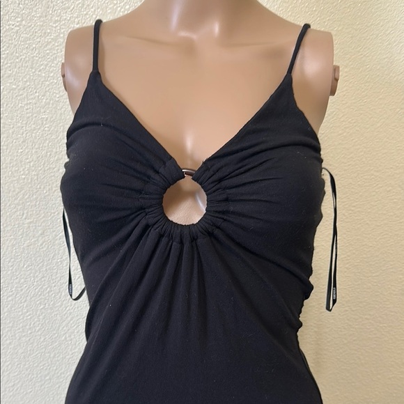 Forever 21- Elegant Black Midi Dress - Picture 6 of 7